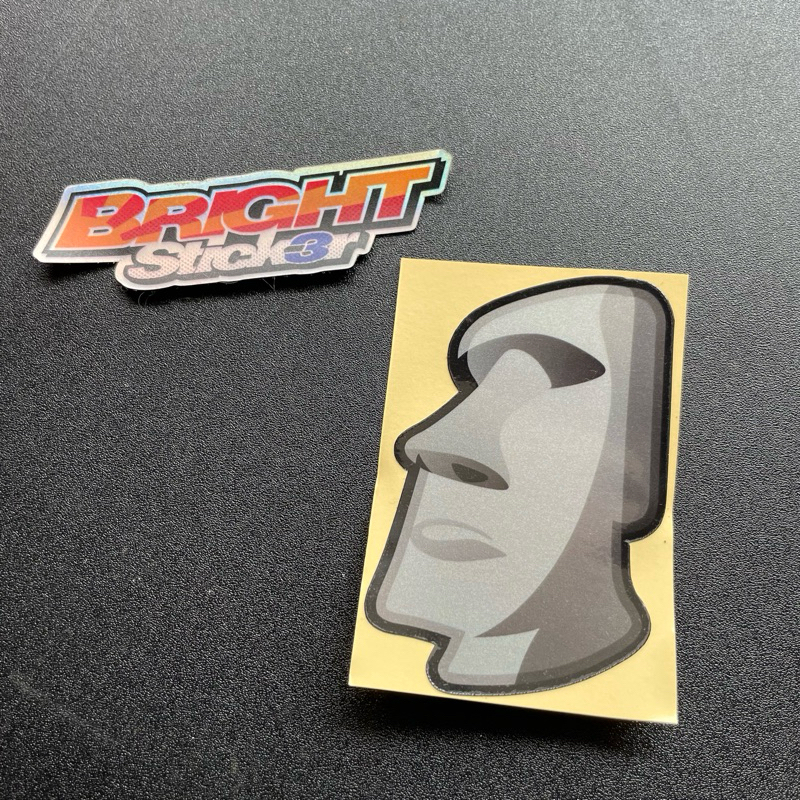 Sticker Stiker Emot Batu Emoji Batu Printcutt