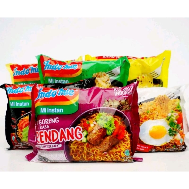 

Indomie Mie Instan 1 Dus Isi 40 Pcs( ayam bawang, kari ayam, rendang, soto, goreng, aceh, ayam geprek) BISA DI CAMPUR MIX