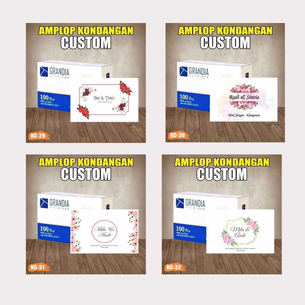 

Amplop Kondangan / Amplop Sumbangan / Cetak nama amplop / Amplop custom / Per 100 pcs