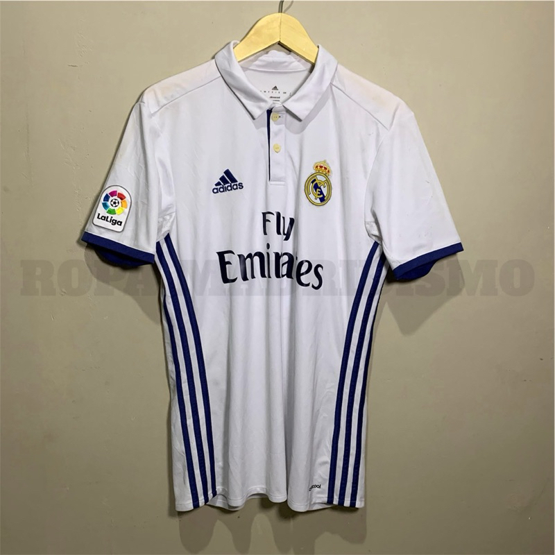 Jersey Original Real Madrid Home 2016/2017 Ronaldo - L