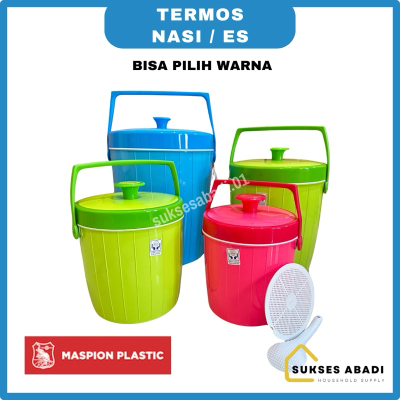 TERMOS ES 14 17 20 MASPION / TERMOS NASI MASPION/ RICE ICE BUCKET / TERMOS ES BATU