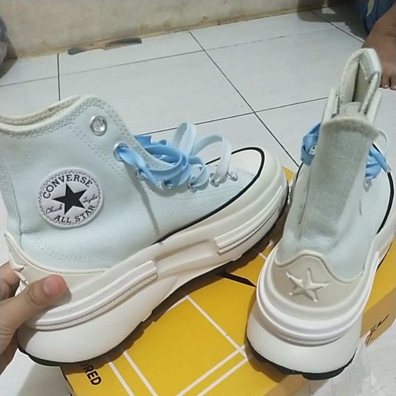 PRELOVED Converse Run Star Legacy CX Women's Sneakers - Blue UKURAN 36