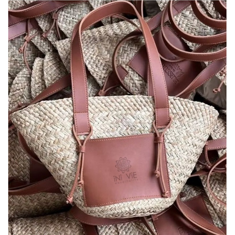 Tas Anyaman Custom Logo Emboss Grosiran by Maki Gallery