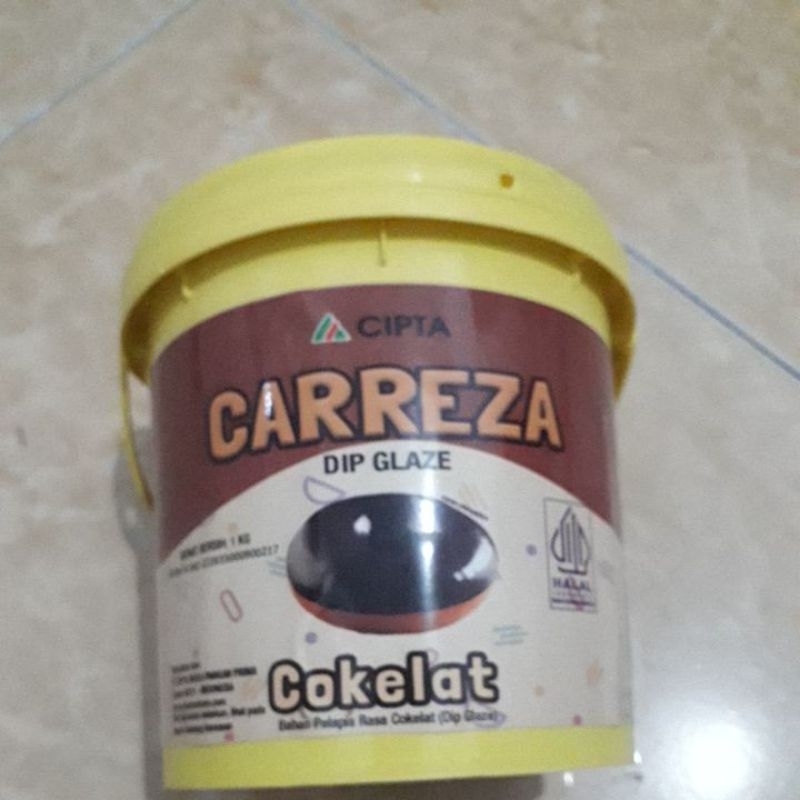 

Carreza dip glaze rasa coklat 1kg