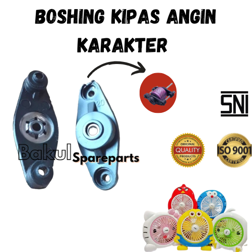 Boshing Kipas Karakter 4mm Terbaru / BOSHING KIPAS KARAKTER (SET)