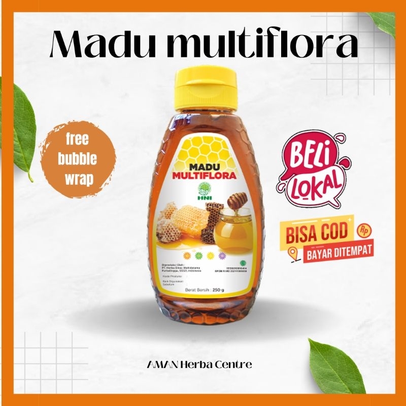 

madu multiflora hni original | madu asli original