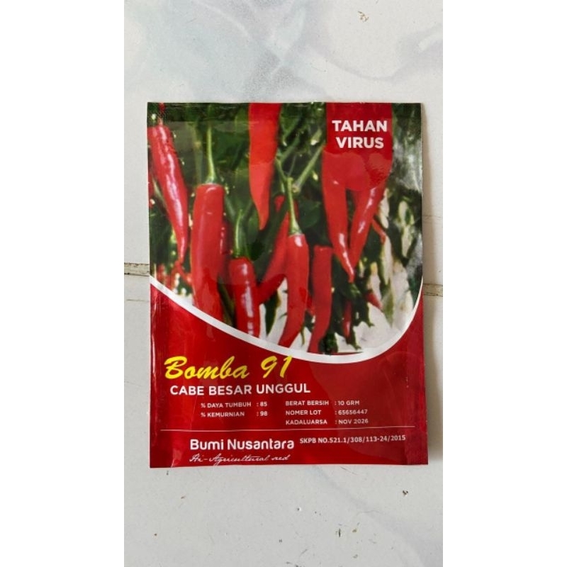 

Bomba Ungul Cabe Besar Bumi Nusantara 10gr