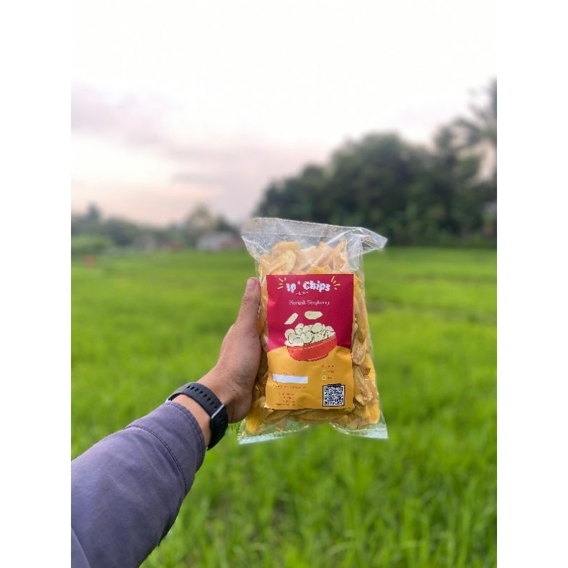 

Keripik Pisang original manis 400gr