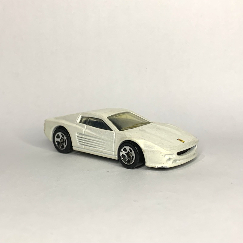 Hot Wheels Ferrari F512M (Ferrari 5 Pack) Pearl White Loose