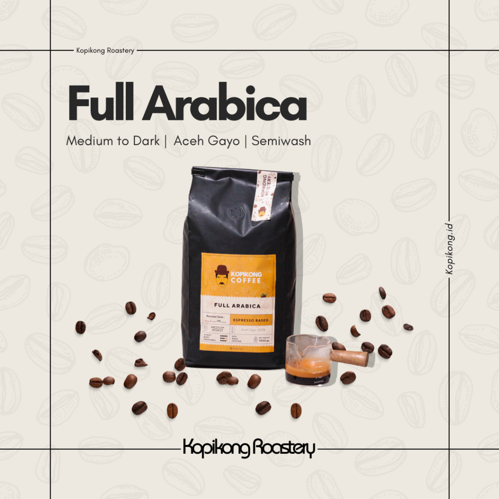 

Kopikong Roastery - Full Arabica Aceh Gayo Khusus Kopi Susu Kekinian