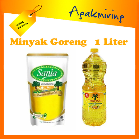 

Minyak Goreng 1 liter Sania Pouch