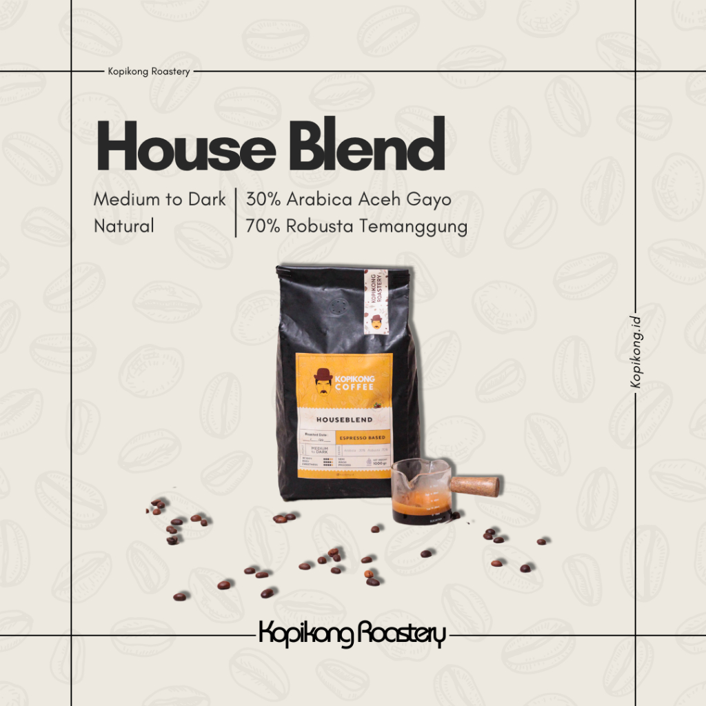 

BIJI KOPI BLEND ES KOPI SUSU EKONOMIS CREAMY 1 KG | 1KG