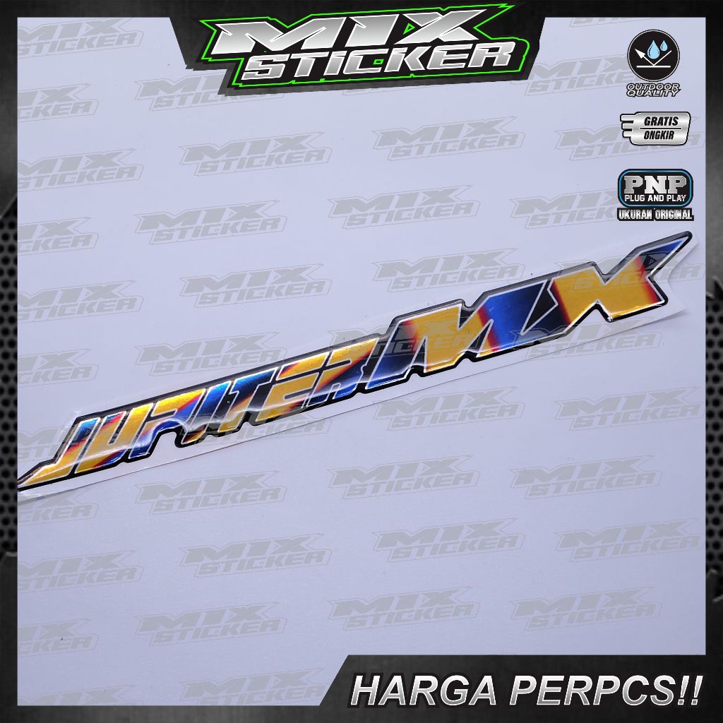 Emblem yamaha jupiter mx / emblem timbul yamaha jupiter mx / emblem titanium jupiter mx / emblem yam