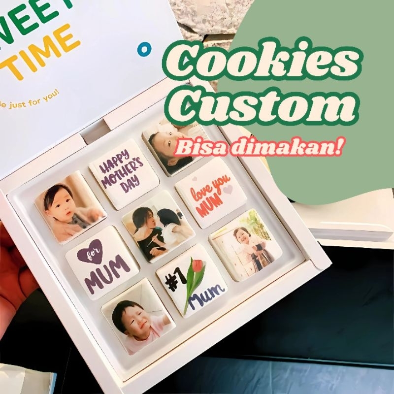 

Kado Ultah Cookies Custom - kukis anniversary pacar kustom wisuda anak birthday