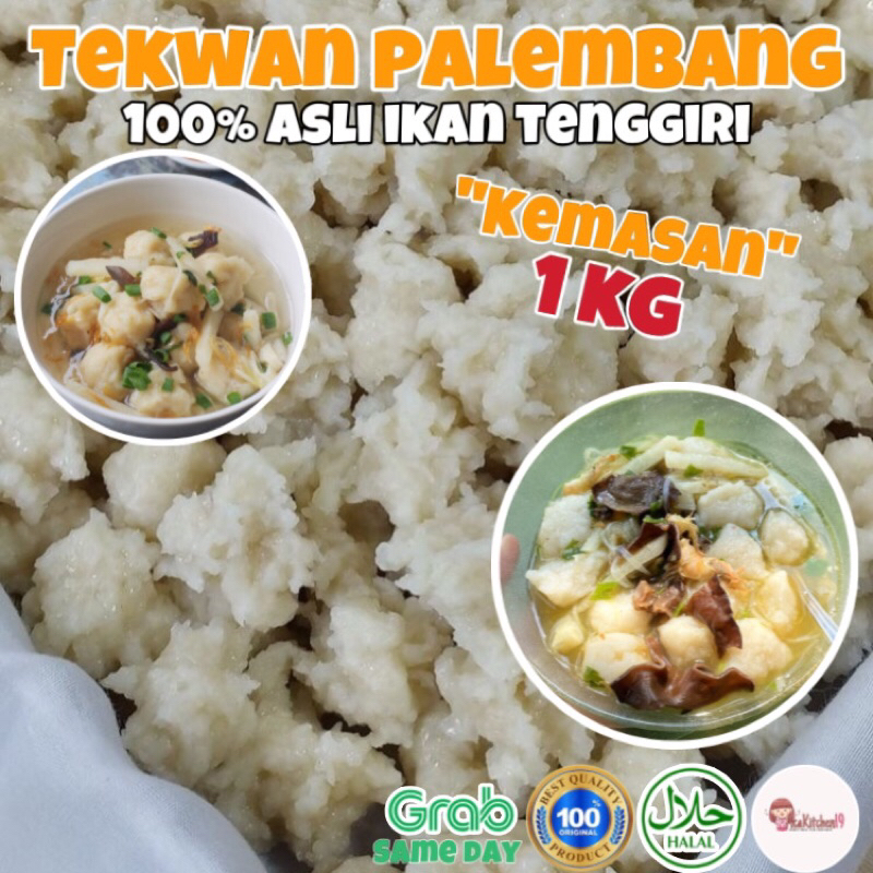 

TEKWAN PALEMBANG 1KG (8-10 porsi) | TEKWAN IKAN TENGGIRI FROZENFOOD | AcaKitchen1901