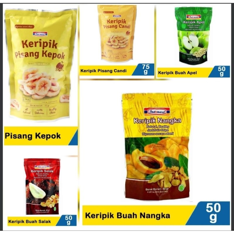 

Aneka kripik olahan buah