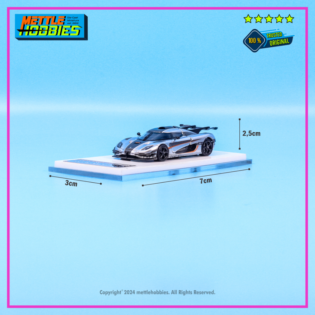 LMLF Model Koenigsegg One:1 Diecast Miniatur Mobil 1:64