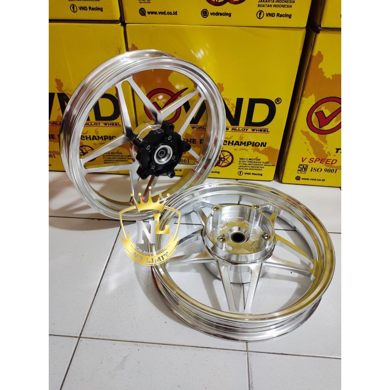 VELG NINJA 150 VND AK 55 /PELEK VELEK VND AK 55 KAWASAKI NINJA 150 R/SS/RR