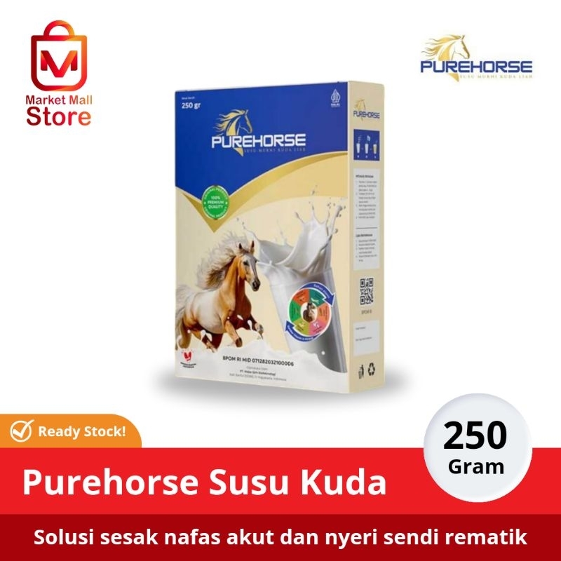 

Purehorse Susu Kuda Liar Asli Sumbawa Rendah Gula Susu Kuda Pure Horse Original Untuk Keluhan Sesak Nafas Akut dan Nyeri Sendi Rematik