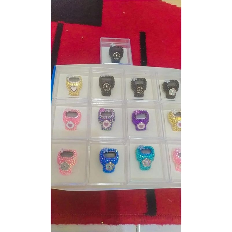 tasbih cincin led dngan full hiasan mata swarovski