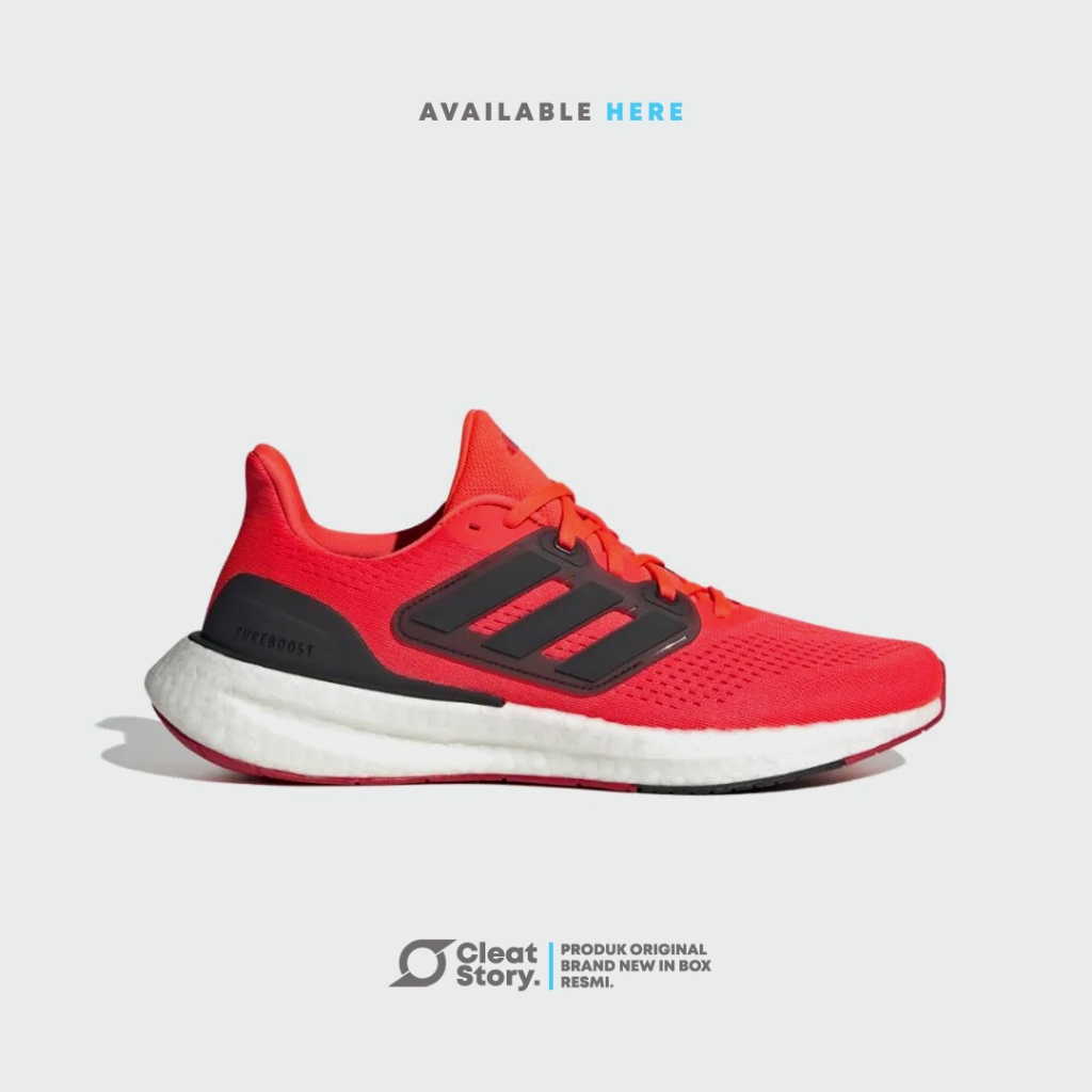 SEPATU LARI PUREBOOST 23 'Solar Red' [IF1546] SIZE 46