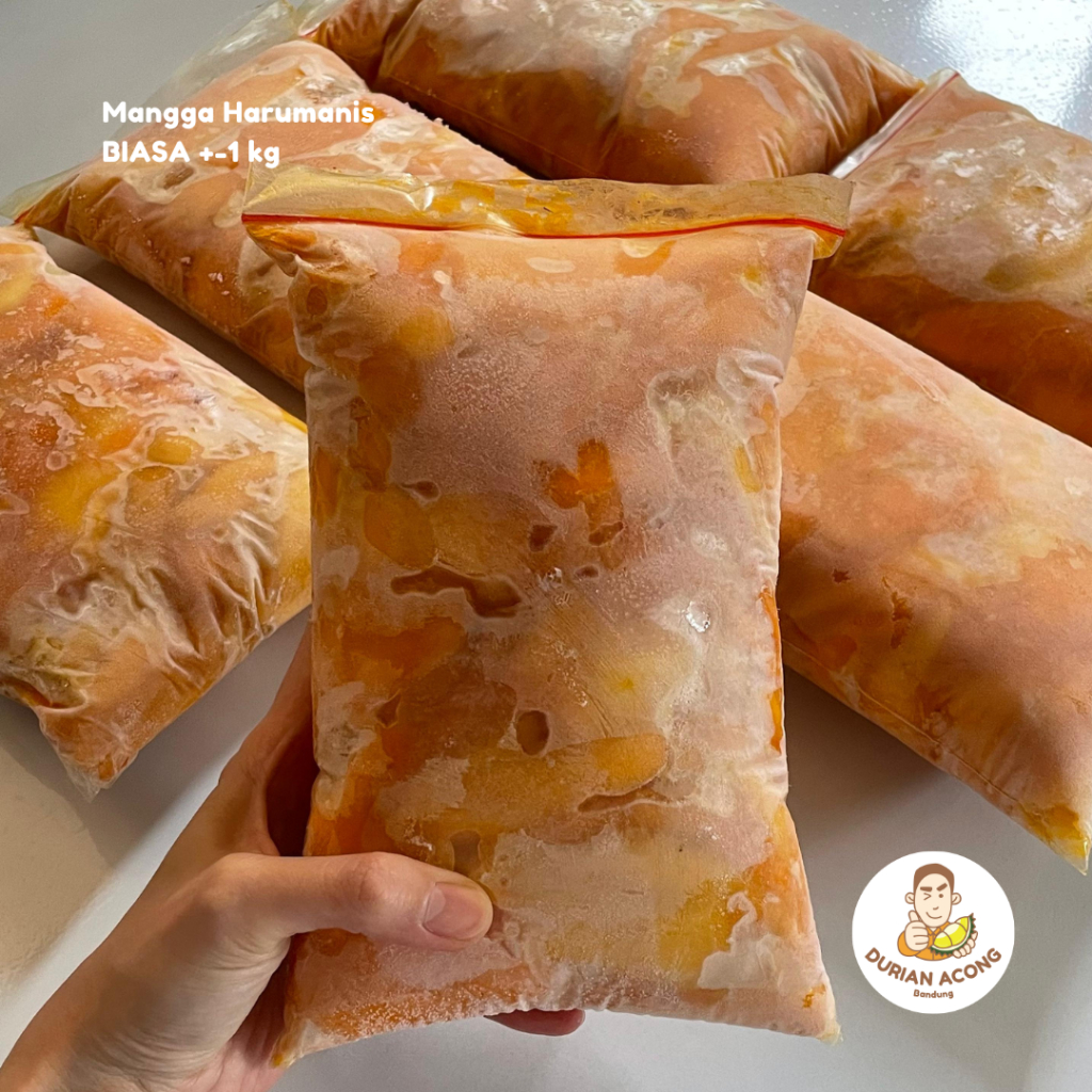 

Mangga Harum Manis / Arumanis - Frozen Beku - Kupas - Tanpa Biji +-1kg