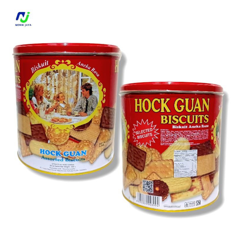 

HOCK GUAN Assorted Biscuit Kaleng Mini 650g