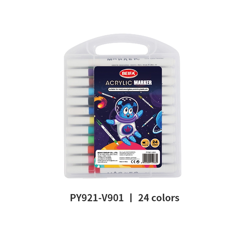 

Jual Produk Beifa Acrylic Marker Set PY921 Spidol Akrilik DIY, Highlight & Drawing, Warna Cerah &