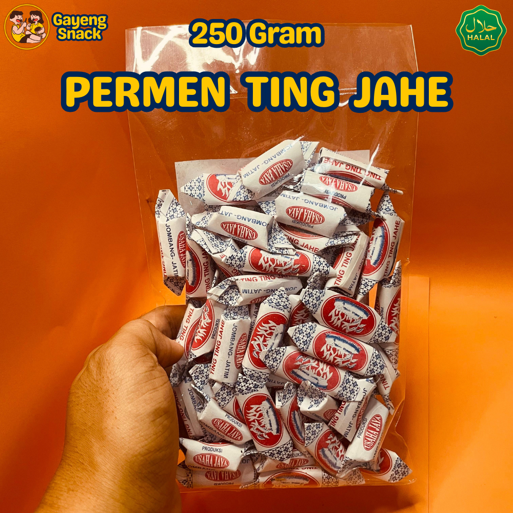 

Permen Jadul Jahe Original - Ting Ting Jahe Jadul Rasa Jahe 250gr