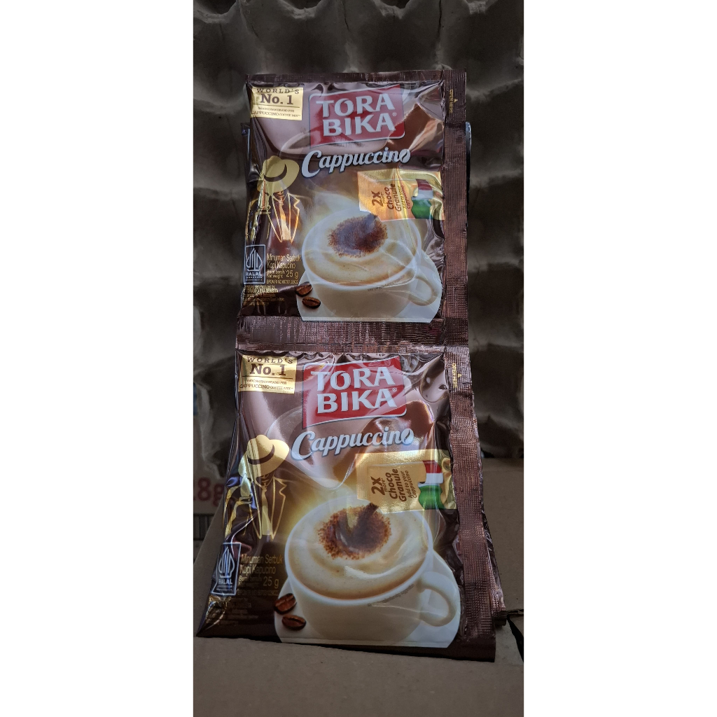 

TORABIKA CAPPUCCINO GRANULE 1 RENCENG ISI 10 SACHET