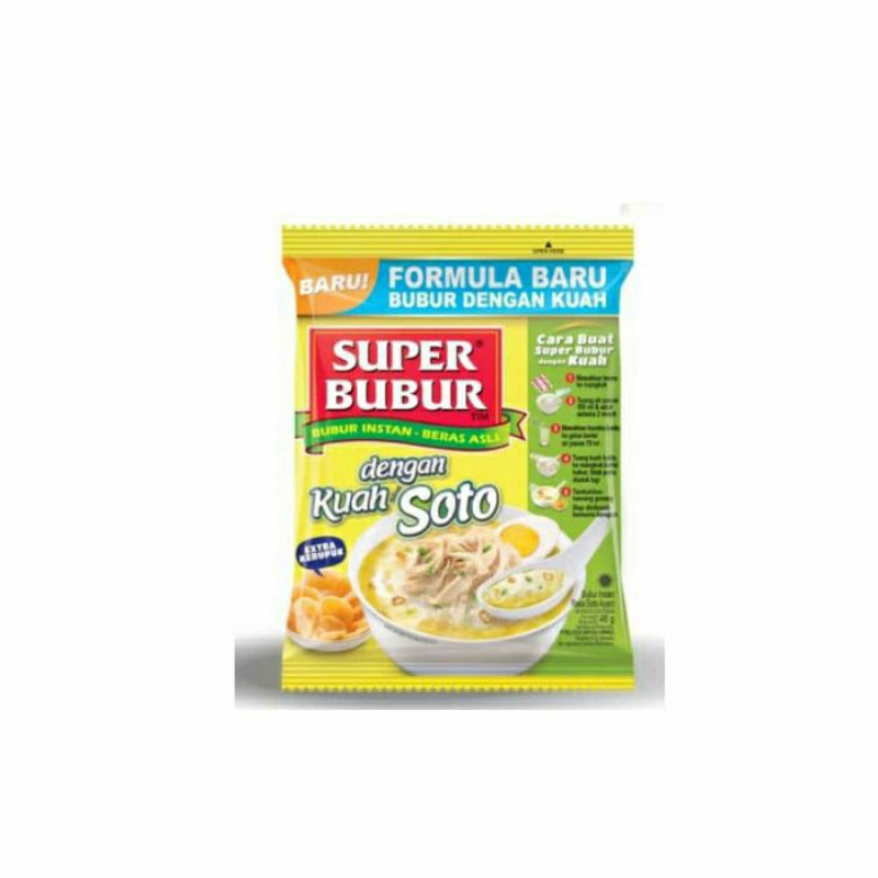 

Super Bubur Kuah Soto 46gr