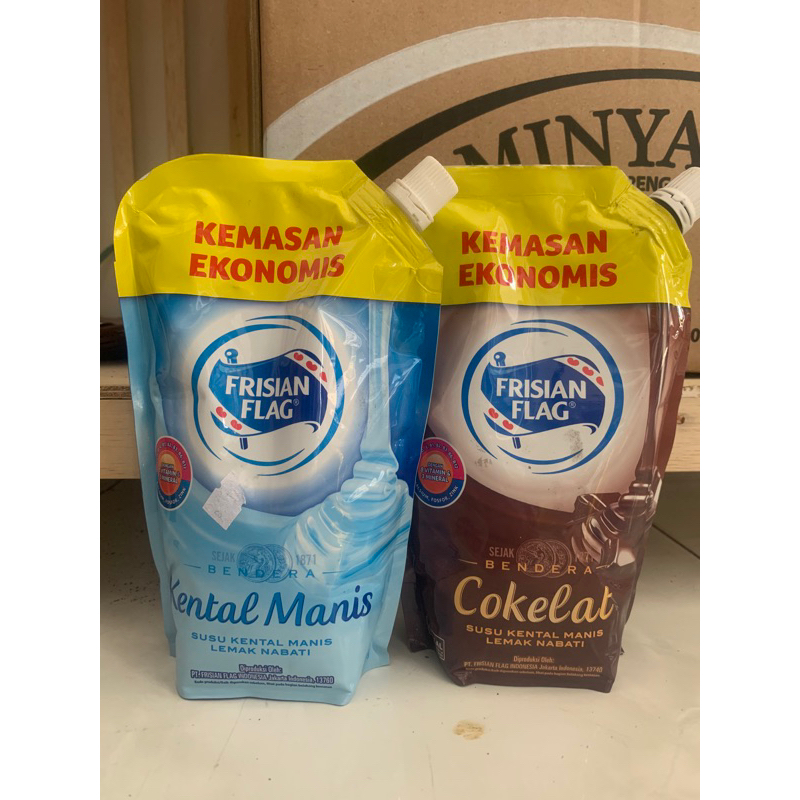 

SUSU FRISIAN FLAG KEMASAN EKONOMI COKLAT/KENTAL MANIS