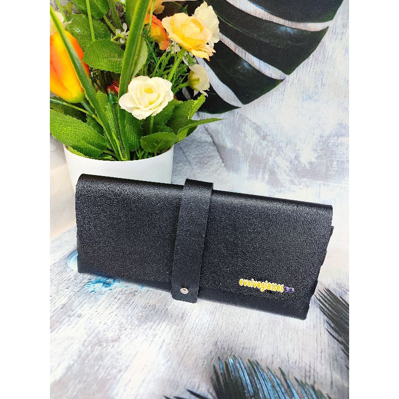 Tempat Kacamata Bahan Kulit, Hardcase Kacamata Dompet Kacamata Case Sunglasses