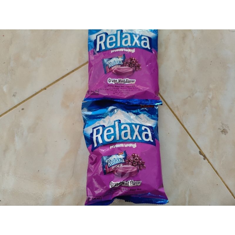 

Permen Relaxa Grape Mint Flavor 125gr (50pcs)