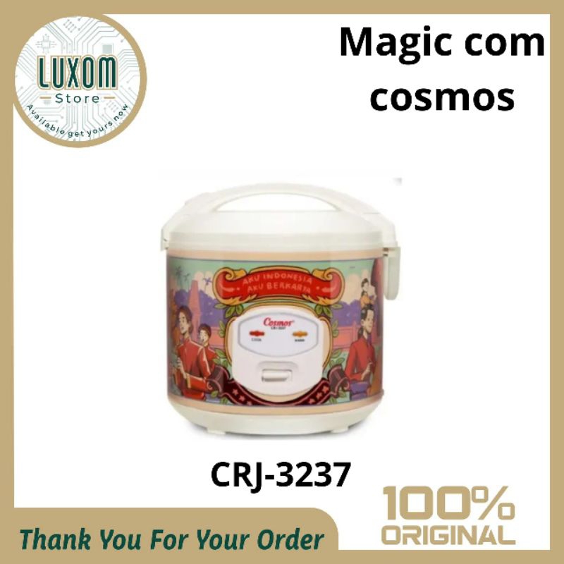 magic com cosmos Crj-3237/rice cooker cosmos/penanak nasi/cosmos