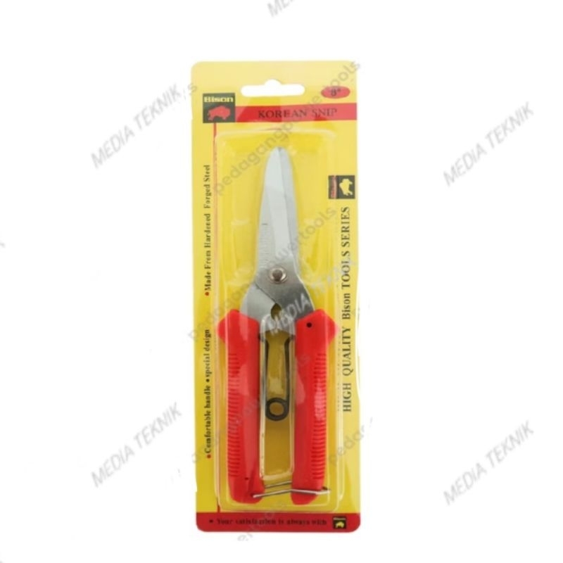 

Gunting Seng 8 Inch Bison Gunting Korea Serbaguna