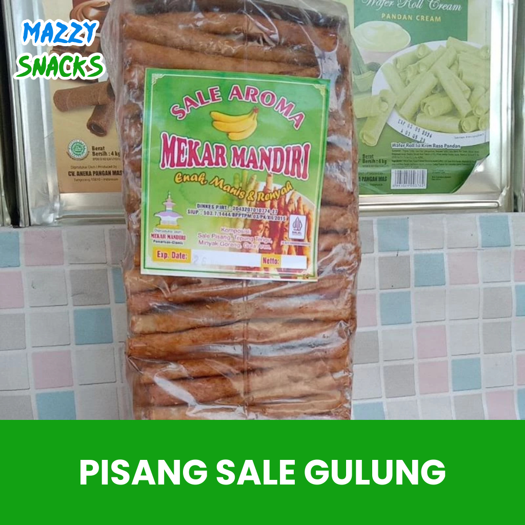 

Pisang Aroma Piscok 1Kg / Sale Pisang Gulung