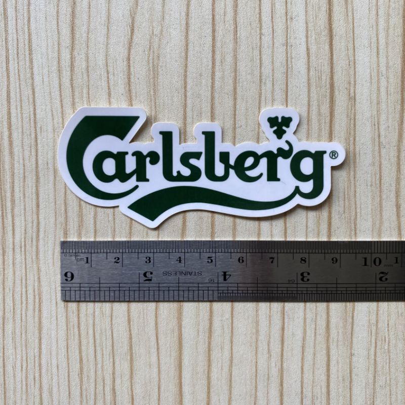 

Stiker Vinyl Waterproof Brand Crlsbrg