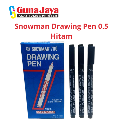 

Snowman Drawing Pen 0.5 Hitam