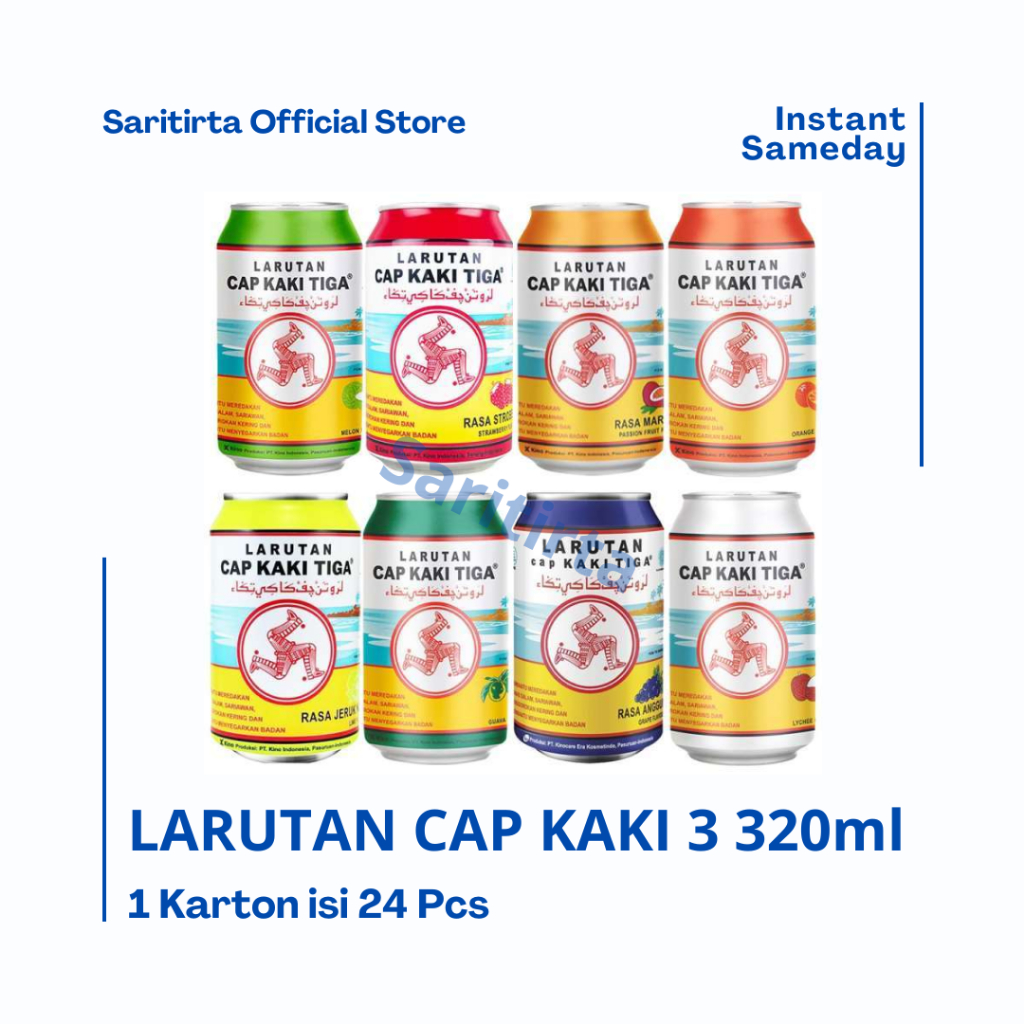 

LARUTAN KAKI 3 KALENG 320ml