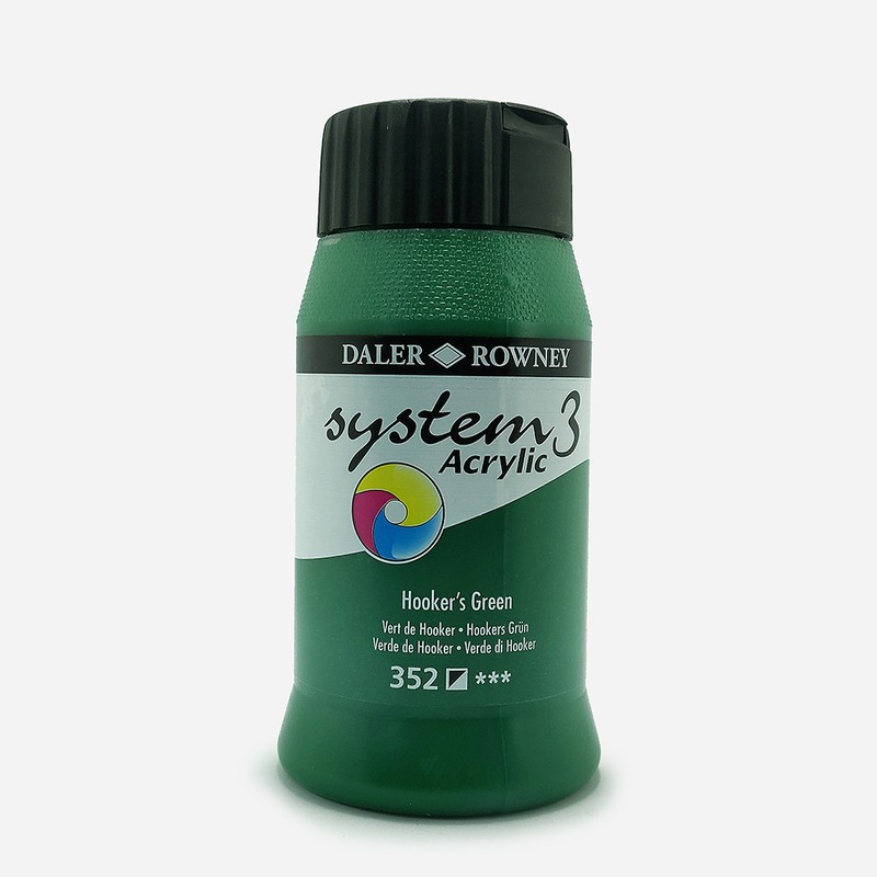 

Daler Rowney System3 Acrylic 500Ml Green Series