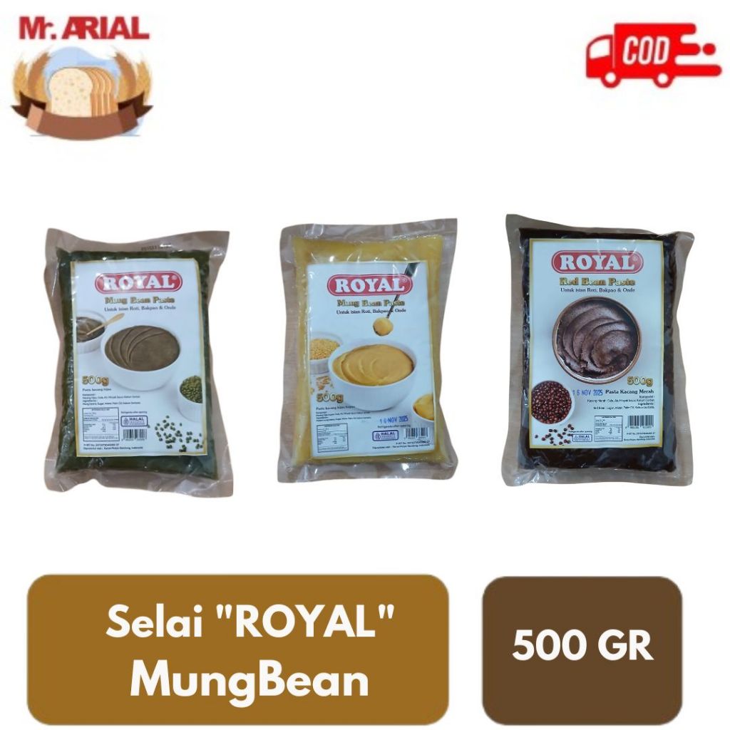 

Selai "ROYAL" MungBean" 500 gr