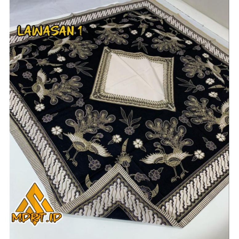 KODE R16Z Udeng batik motif lawasan segi empat