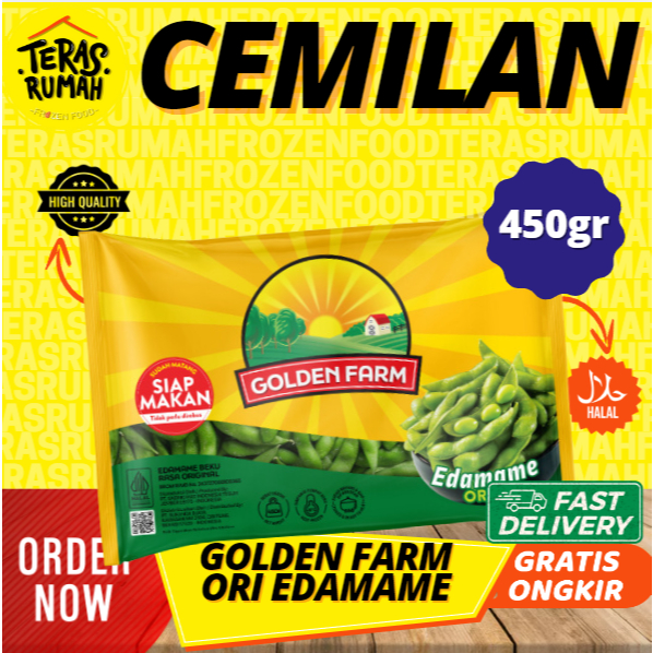 

GOLDEN FARM - ORIGINAL KACANG EDAMAME 450gr