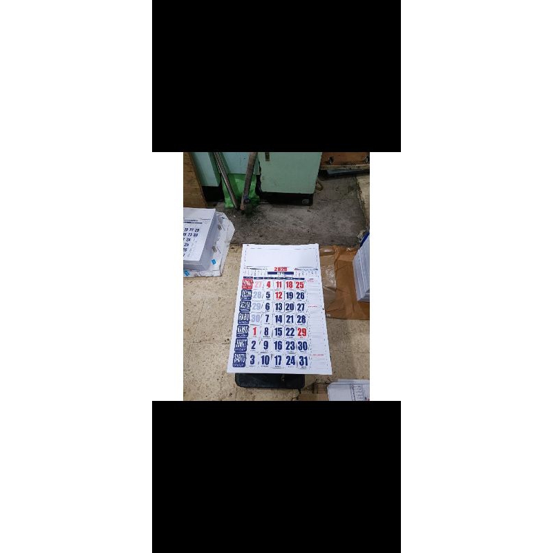 

Kalender 2025 kalender dinding murah 32cm × 48cm lengkap wuku waktu sholat
