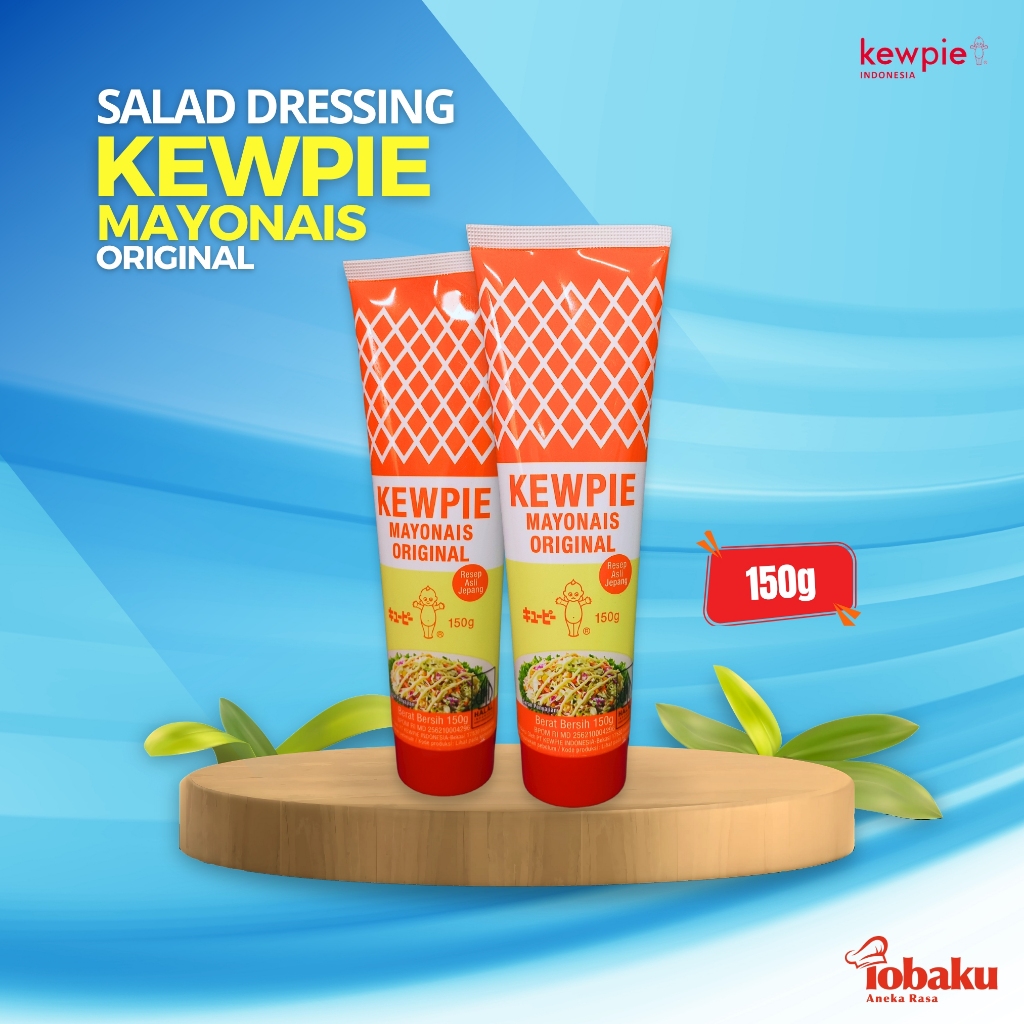 

KEWPIE Mayonais Original Kemasan Tube 150g - Mayonnaise Salad Dressing _