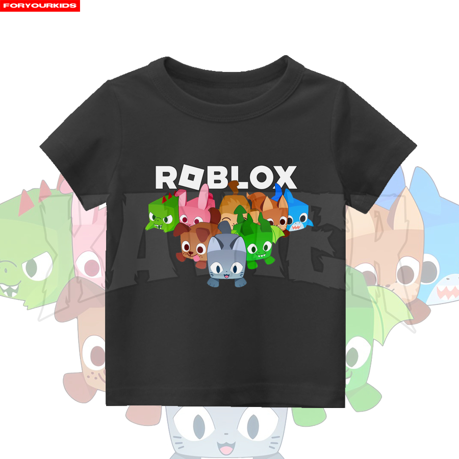BAJU ANAK KAOS ANAK MOTIF PET SIMULATOR X ROBLOX
