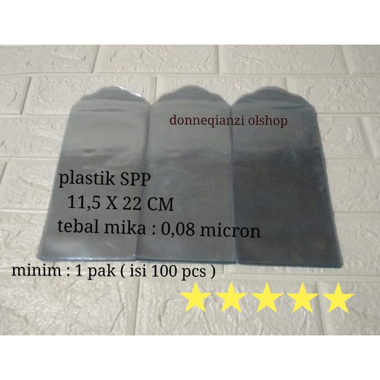 

KODE YYWIK plastik SPP plastik iuran 115 X 22 CM minim 1 pak isi 1 pcs