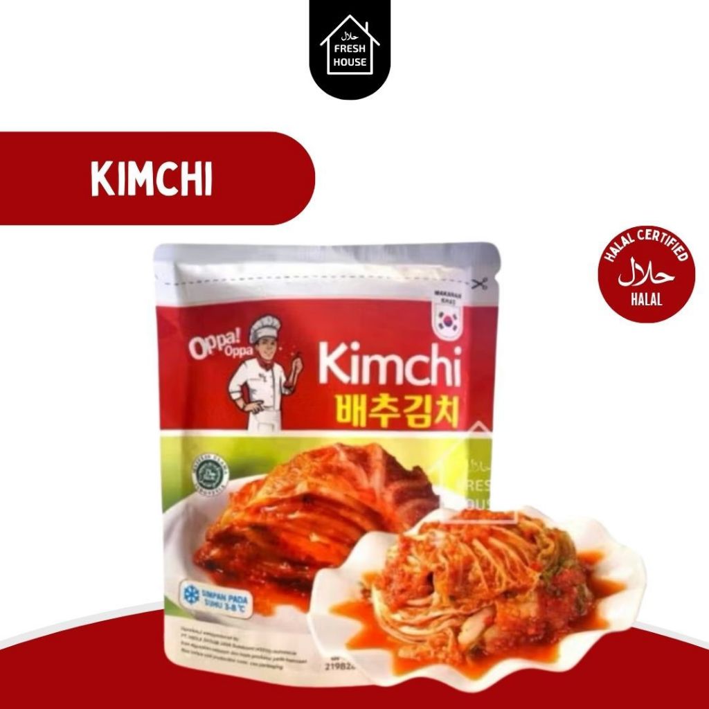 

KIMCHI KOREA OPPA HALAL Berat 200Gr