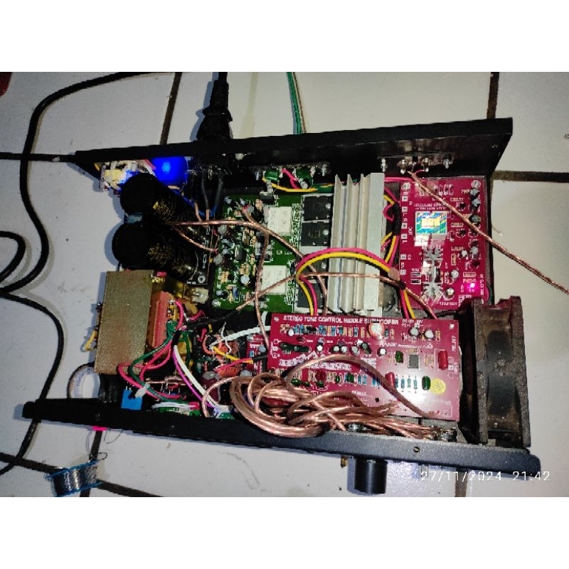 AMPLIFIER RAKITAN 5A KECIL CT32 FITUR LENGKAP